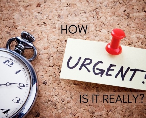 How Urgent Is It Really?