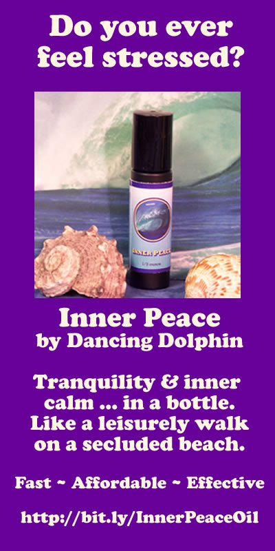 Inner Peace Dancing Dolphin Aromatherapy Flower Essence Blend