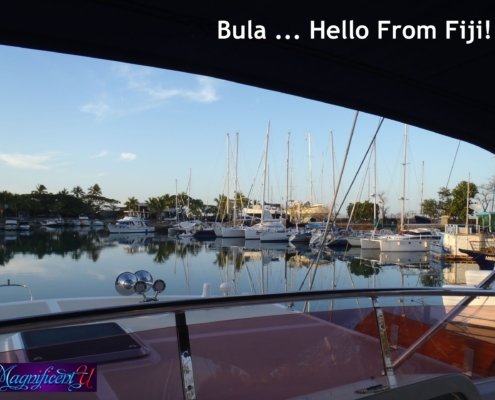 Bula Hello From Fiji South Pacific On a Yacht