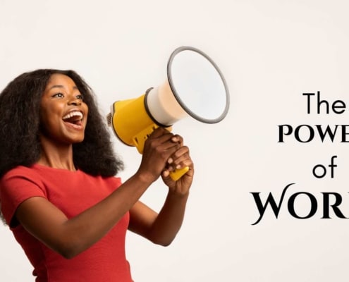 Conscious language, power of words, words matter, law of attraction