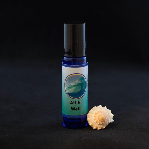 All is Well Flower Essence Gem Essence Aromatherapy Roll-On
