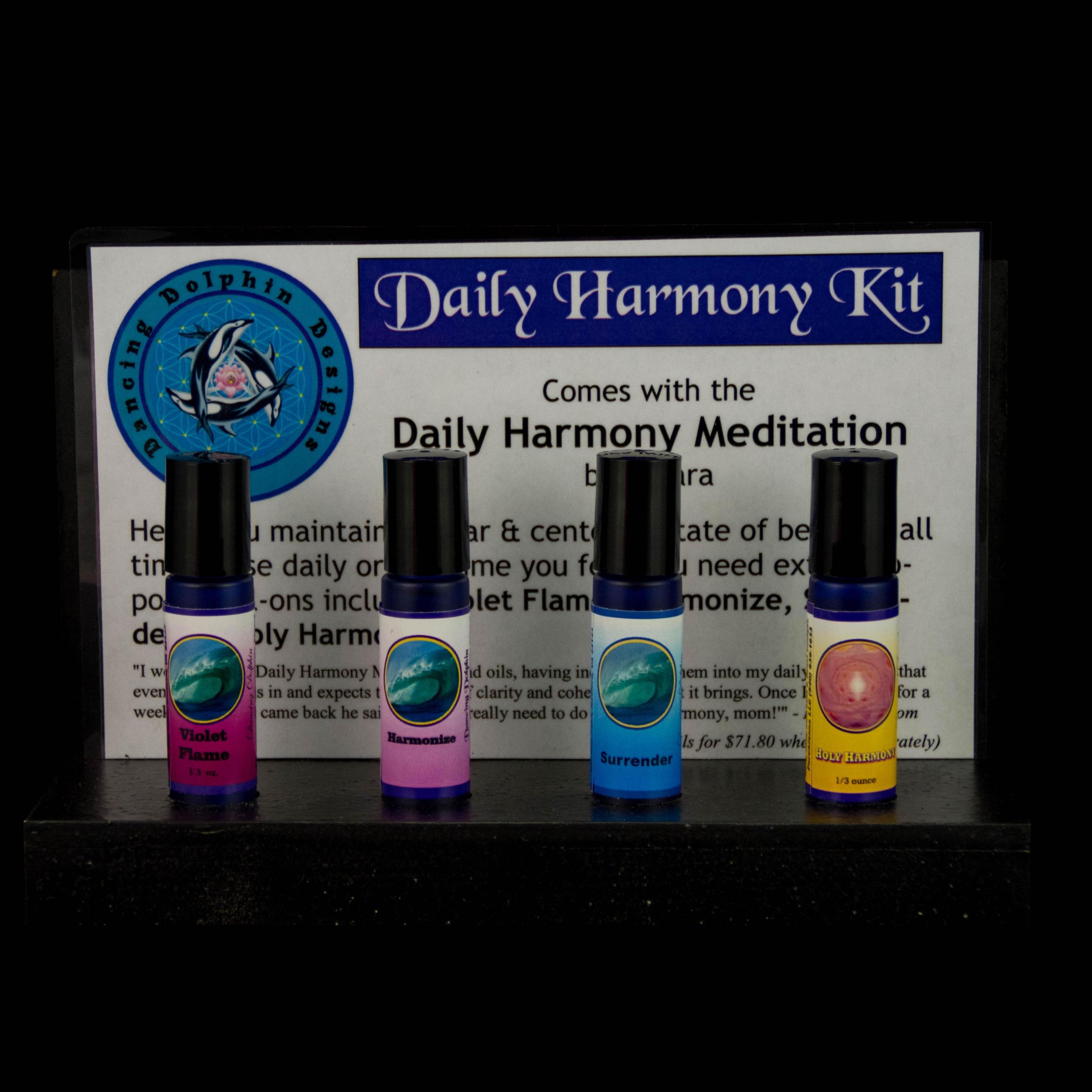 Daily Harmony Flower Essence Aromatherapy Kit