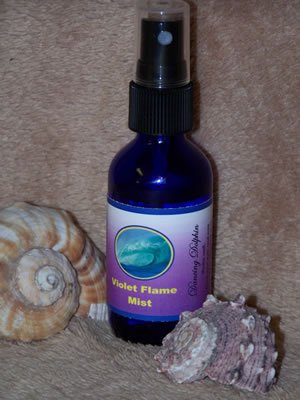 Dancing Dolphin Aromatherapy Flower Essence Violet Flame Mist