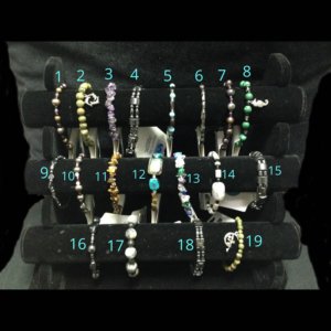 Semi-precious stone bracelets for sale
