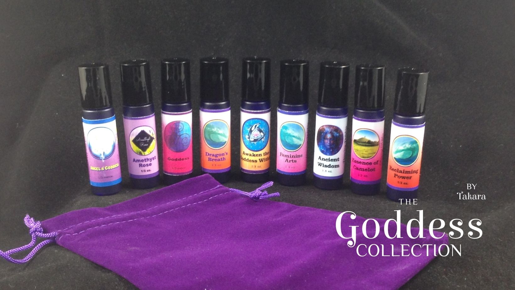 The Goddess Collection Energy Healing Oils