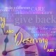 How Givng and Deserving Are You?