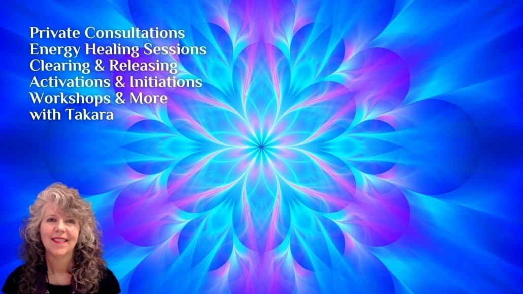 Private Consulting Energy Healing Sessions with Takara