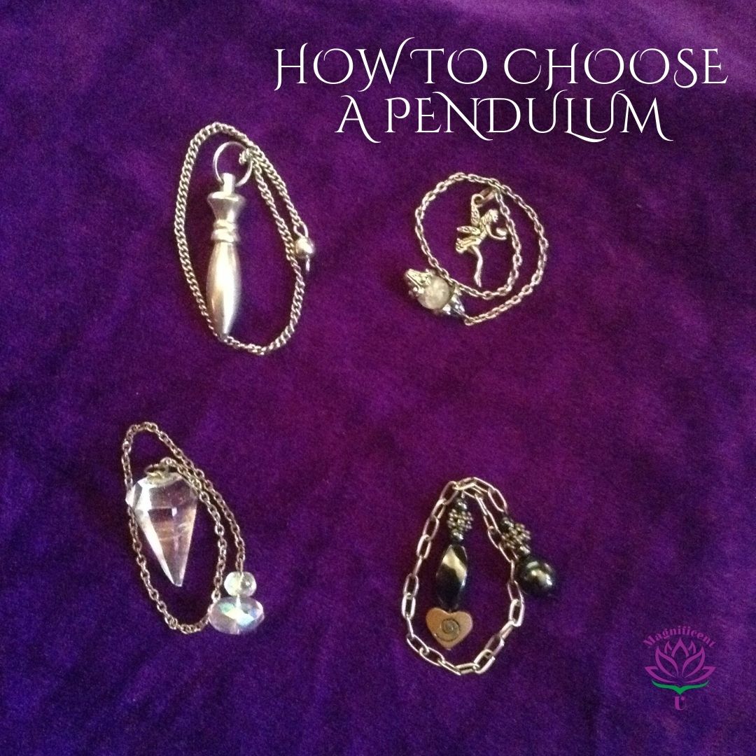 How to Choose a Pendulum pendulums dowsing choosing pendulum learn to dowse