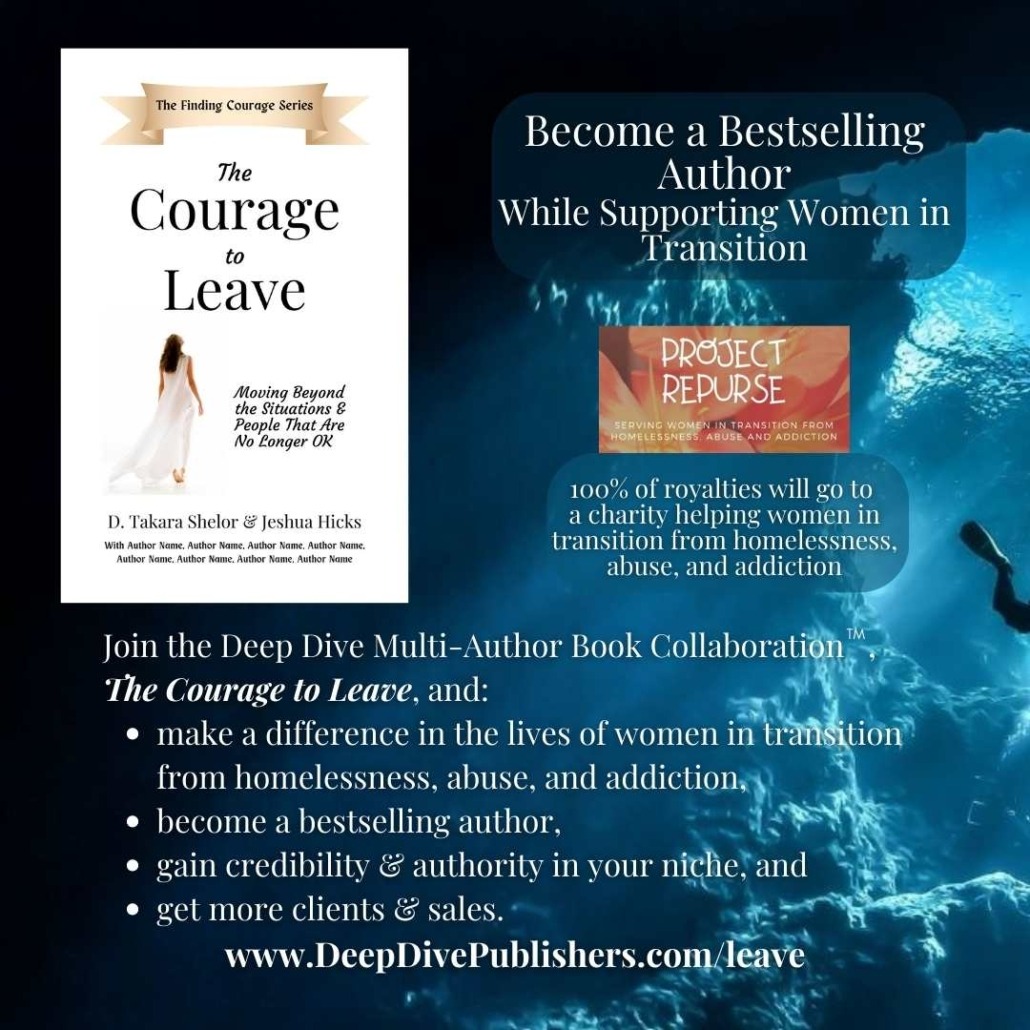 Courage to Leave Collaborative Book Multi-Author Book Call for Authors