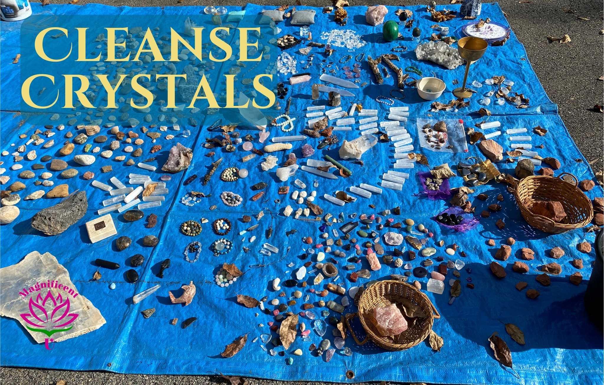 How to Cleanse Crystals at Home