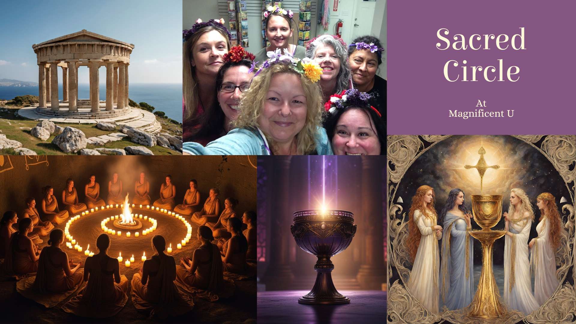 Sacred Women's Circle Divine Feminine Energy Healing
