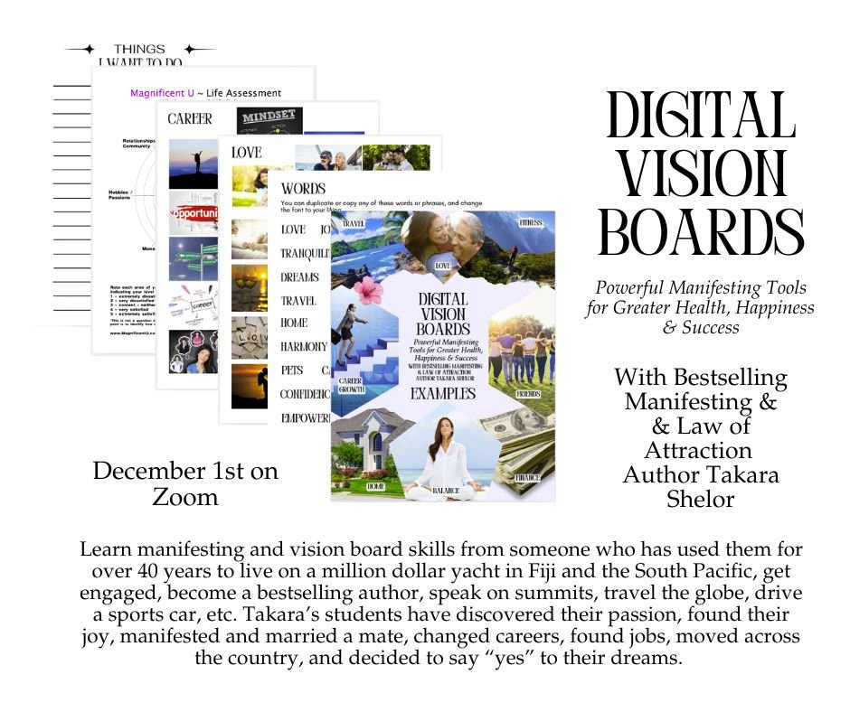 Learn how to make a vision board online