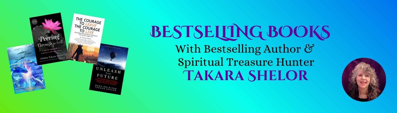Books by Bestselling Author Takara Shelor Cover MU 27 Bestselling Books Takara Shelor Meditation Dolphins Manifesting Courage